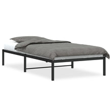Bedframe Metaal Zwart 100X200 Cm