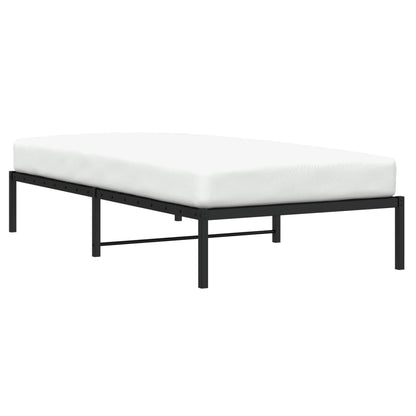 Bedframe Metaal Zwart 100X200 Cm