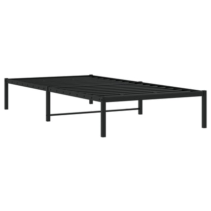 Bedframe Metaal Zwart 100X200 Cm
