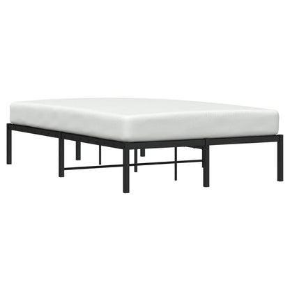 Bedframe Metaal Zwart 120X200 Cm