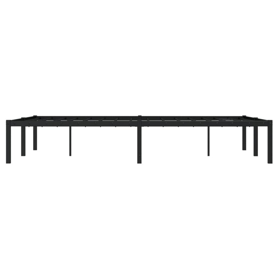 Bedframe Metaal Zwart 120X200 Cm