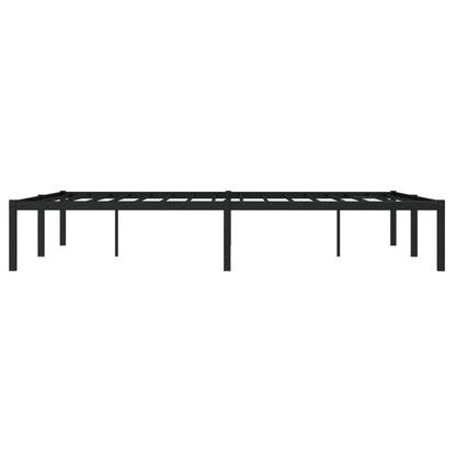 Bedframe Metaal Zwart 140X190 Cm