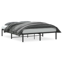 Bedframe Metaal Zwart 160X200 Cm