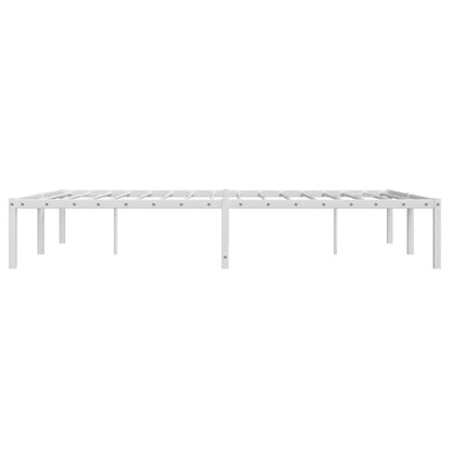 Bedframe Metaal Wit 140X200 Cm