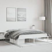 Bedframe metaal wit 180x200 cm