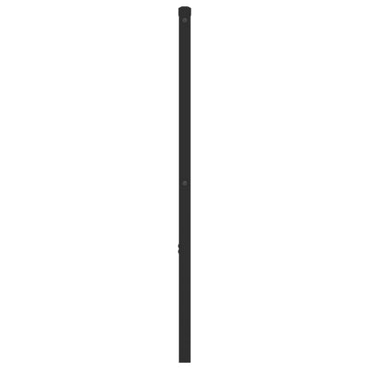 Hoofdbord Metaal Zwart 193 cm