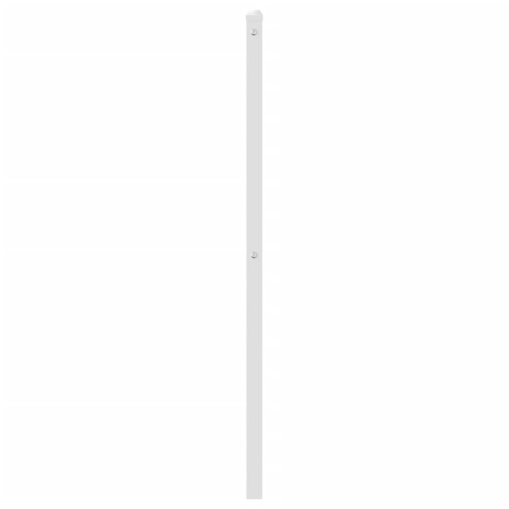 Hoofdbord Metaal Wit 75 cm