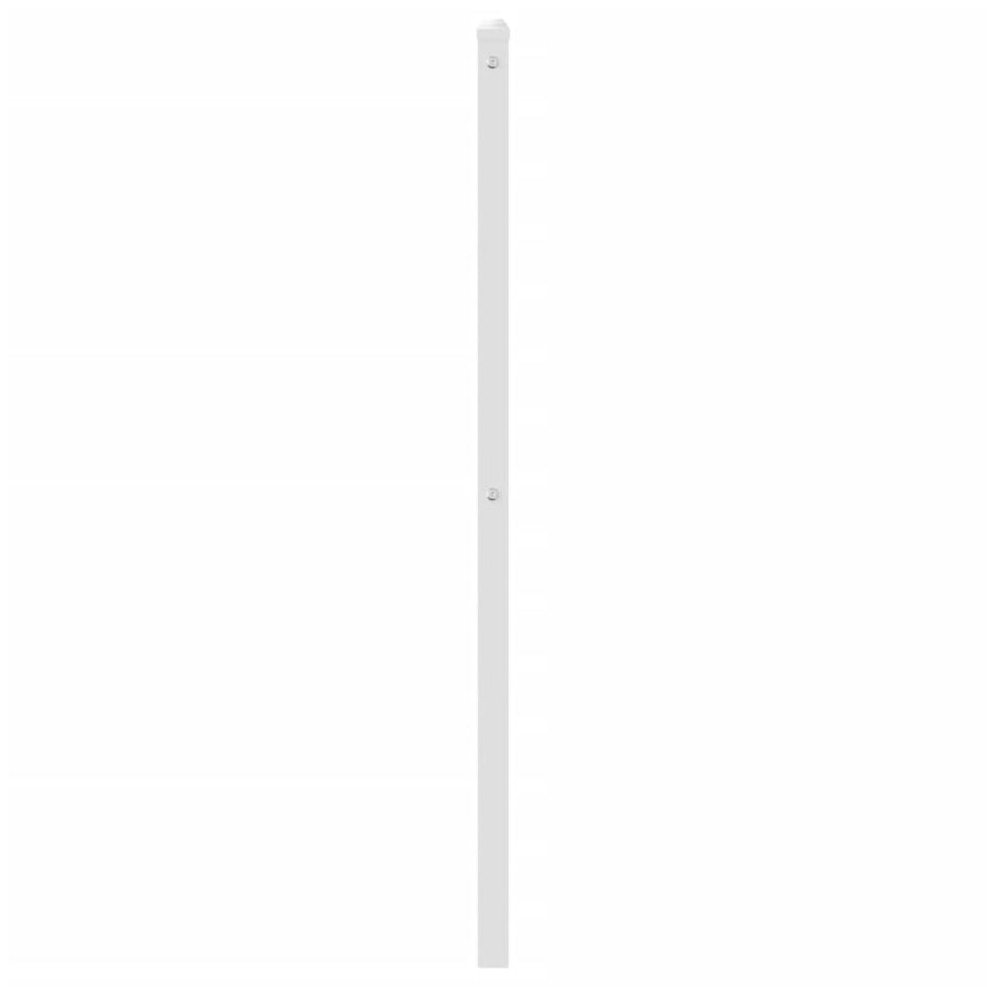 Hoofdbord Metaal Wit 75 cm