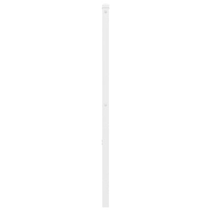 Hoofdbord Metaal Wit 120 cm