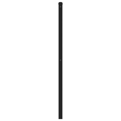 Hoofdbord 180 cm metaal zwart