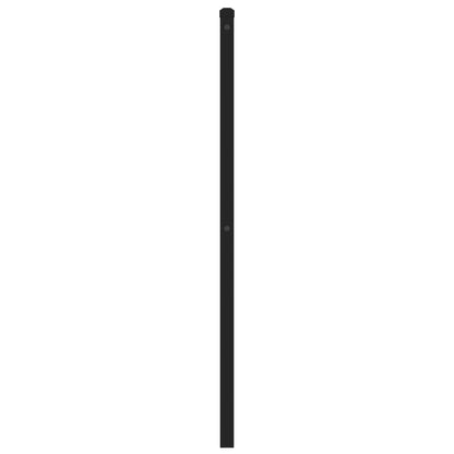 Hoofdbord 193 cm metaal zwart