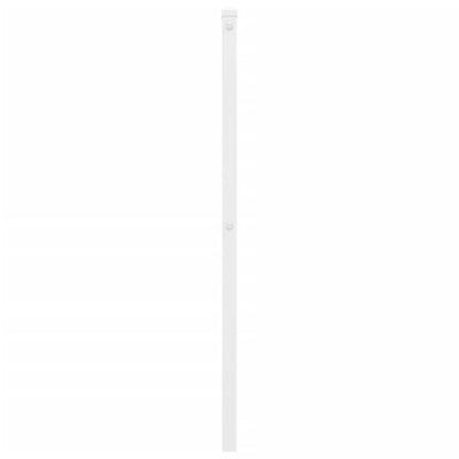 Hoofdbord Metaal Wit 100 cm