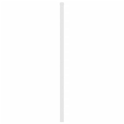 Hoofdbord 140 cm metaal wit