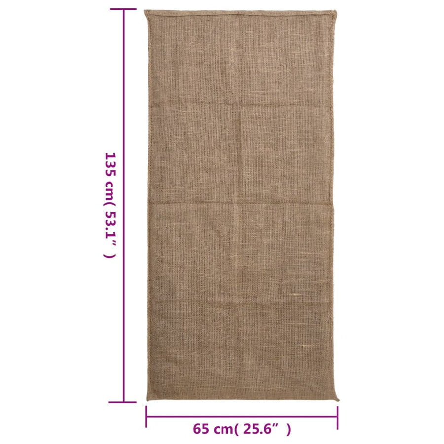 Jutezakken Stuks 220 G/M² 0% Jute 10 65 x 135 cm