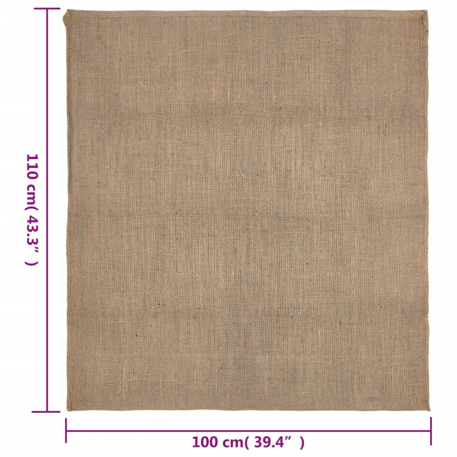 Jutezakken Stuks 220 G/M² 100% Jute 5 100 x 110 cm