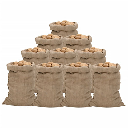 Jutezakken 10 Stuks 340 G/M² 100% Jute 60 x 105 cm