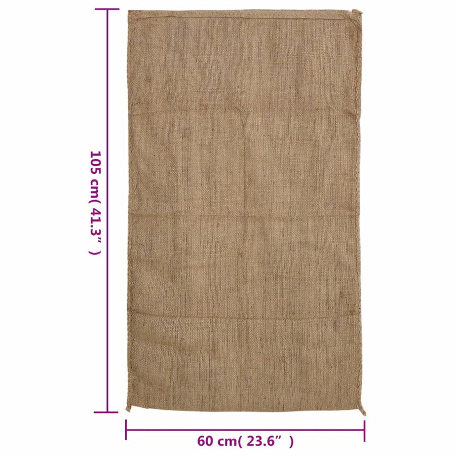 Jutezakken 10 Stuks 340 G/M² 100% Jute 60 x 105 cm