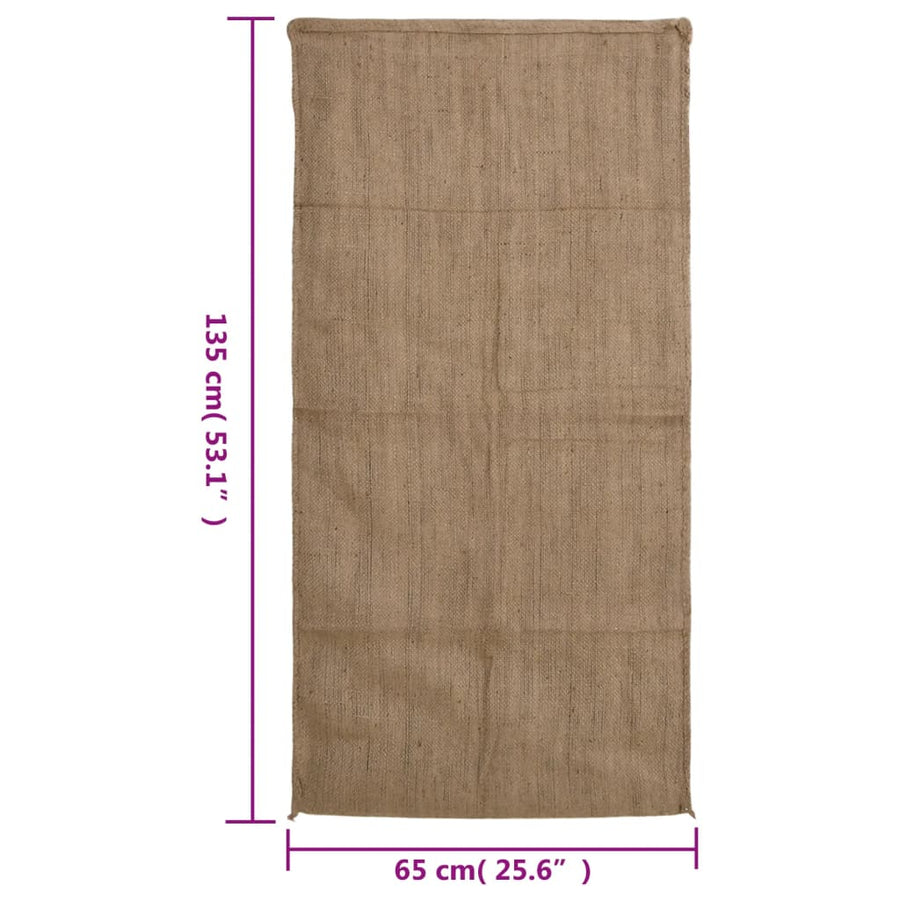 Jutezakken Stuks 340 G/M² 100% Jute 5 65 x 135 cm