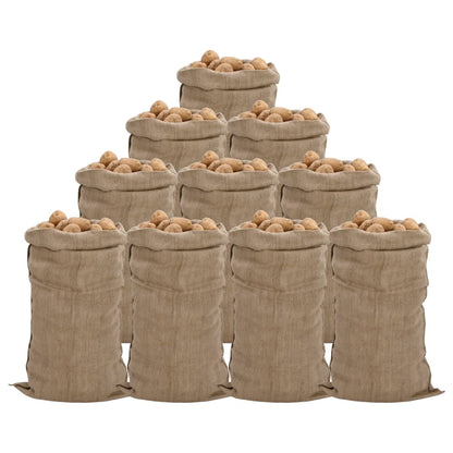 Jutezakken Stuks 340 G/M² 0% Jute 10 65 x 135 cm