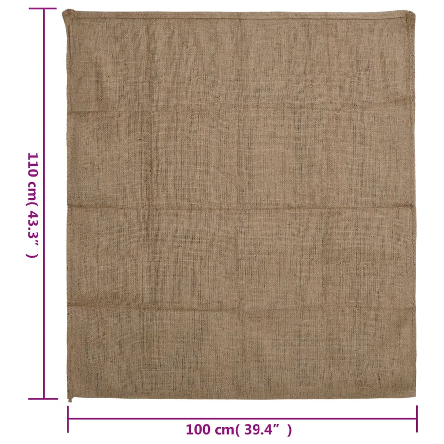 Jutezakken Stuks 340 G/M² 100% Jute 5 100 x 110 cm