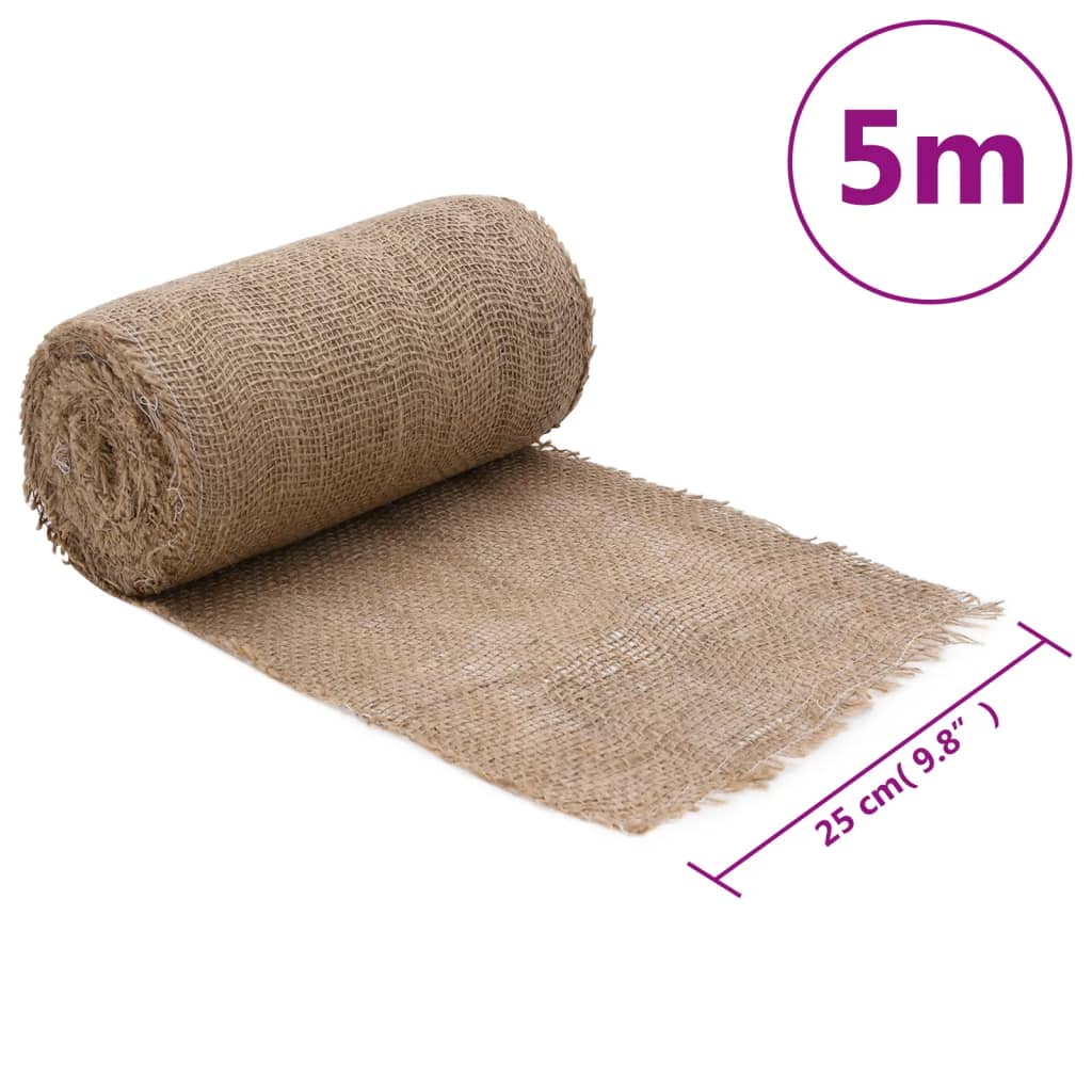 Jute Rol 200 G/M² 0,25X5 M 100% Jute 0.25 x 5 m