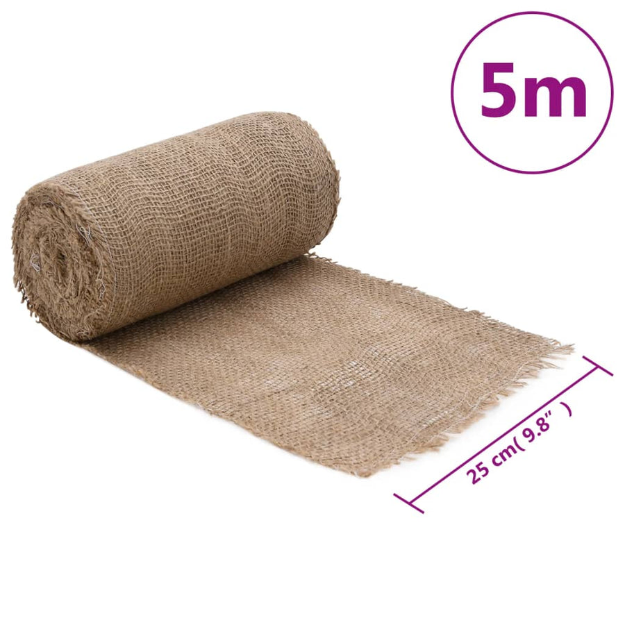 Jute Rol 200 G/M² 0,25X5 M 100% Jute 0.25 x 5 m