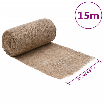 Jute Rol 200 G/M² 0,25X15 M 100% Jute 0.25 x 15 m