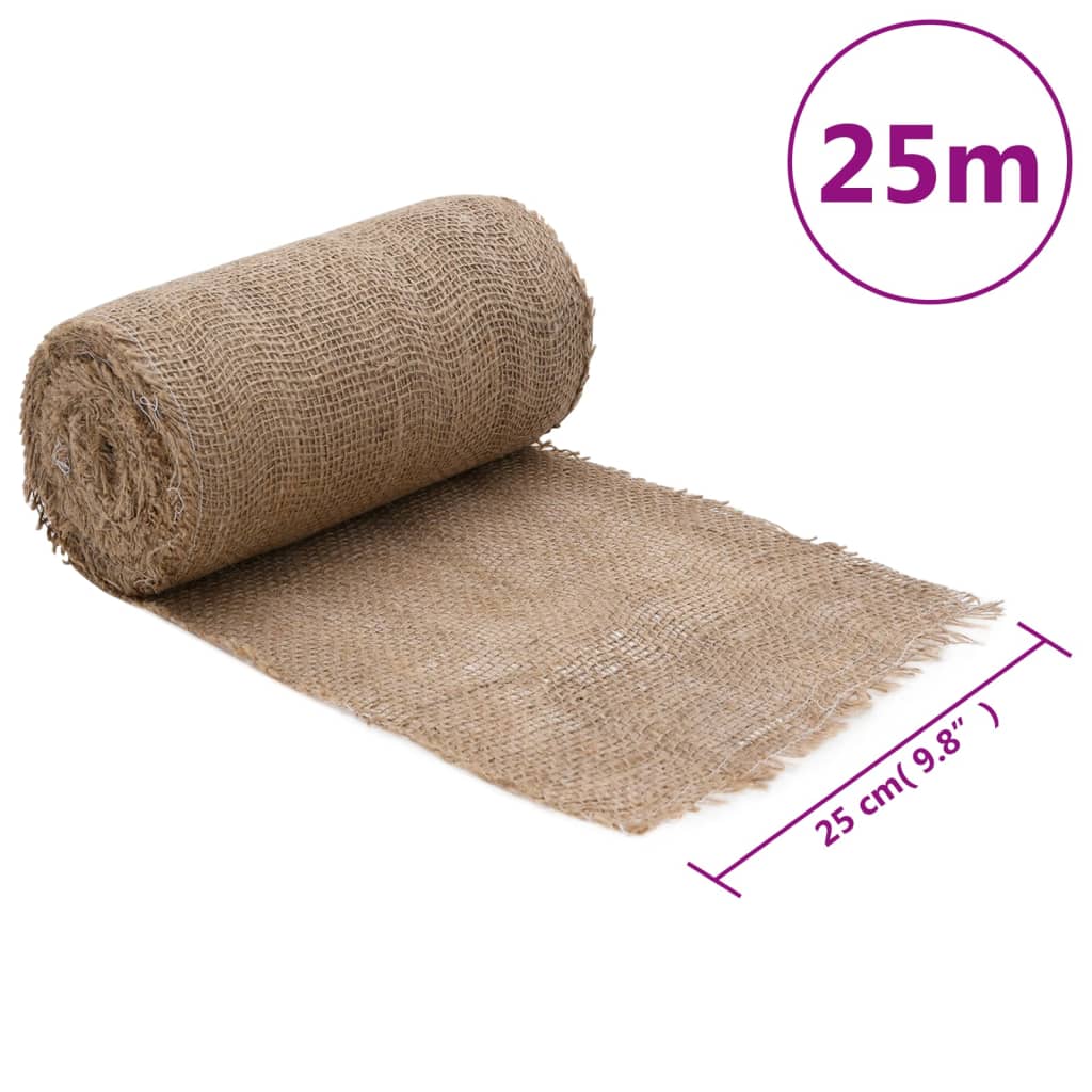 Jute Rol 200 G/M² 0,25X25 M 100% Jute 0.25 x 25 m