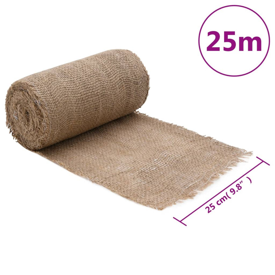 Jute Rol 200 G/M² 0,25X25 M 100% Jute 0.25 x 25 m