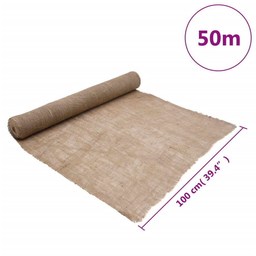 Jute Rol 200 G/M² 100% Jute 1 x 50 m