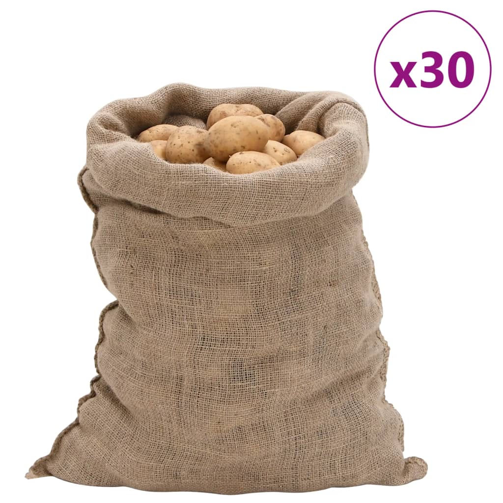 Jutezakken Stuks 220 G/M² 100% Jute 30 60 x 105 cm