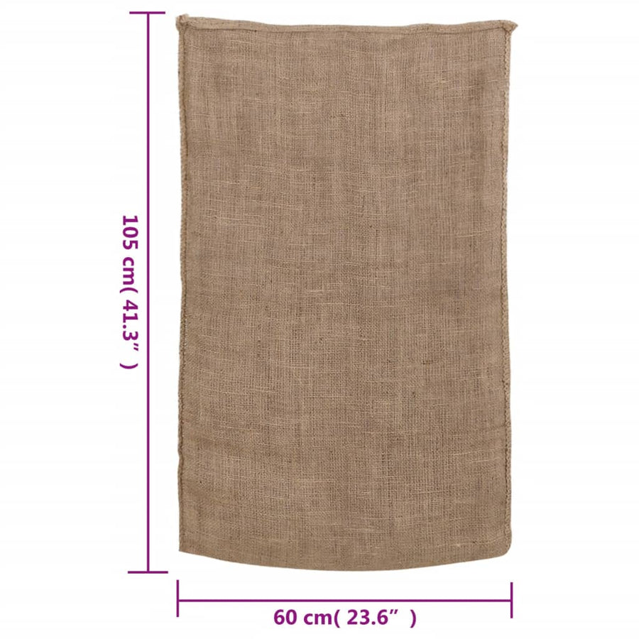 Jutezakken Stuks 220 G/M² 100% Jute 30 60 x 105 cm