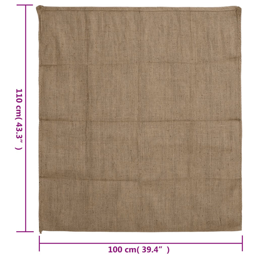 Jutezakken Stuks 340 G/M² 100% Jute 30 100 x 110 cm