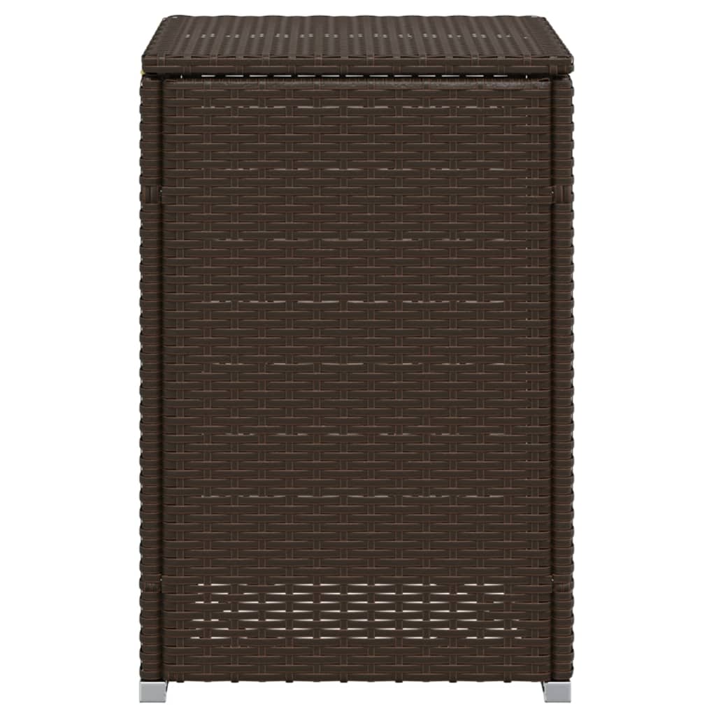 Afdekkast Voor Propaangasfles 40X40X60 Cm Poly Rattan Bruin