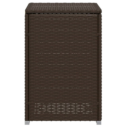 Afdekkast Voor Propaangasfles 40X40X60 Cm Poly Rattan Bruin