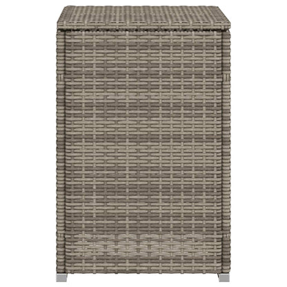 Afdekkast Voor Propaangasfles 40X40X60 Cm Poly Rattan Grijs