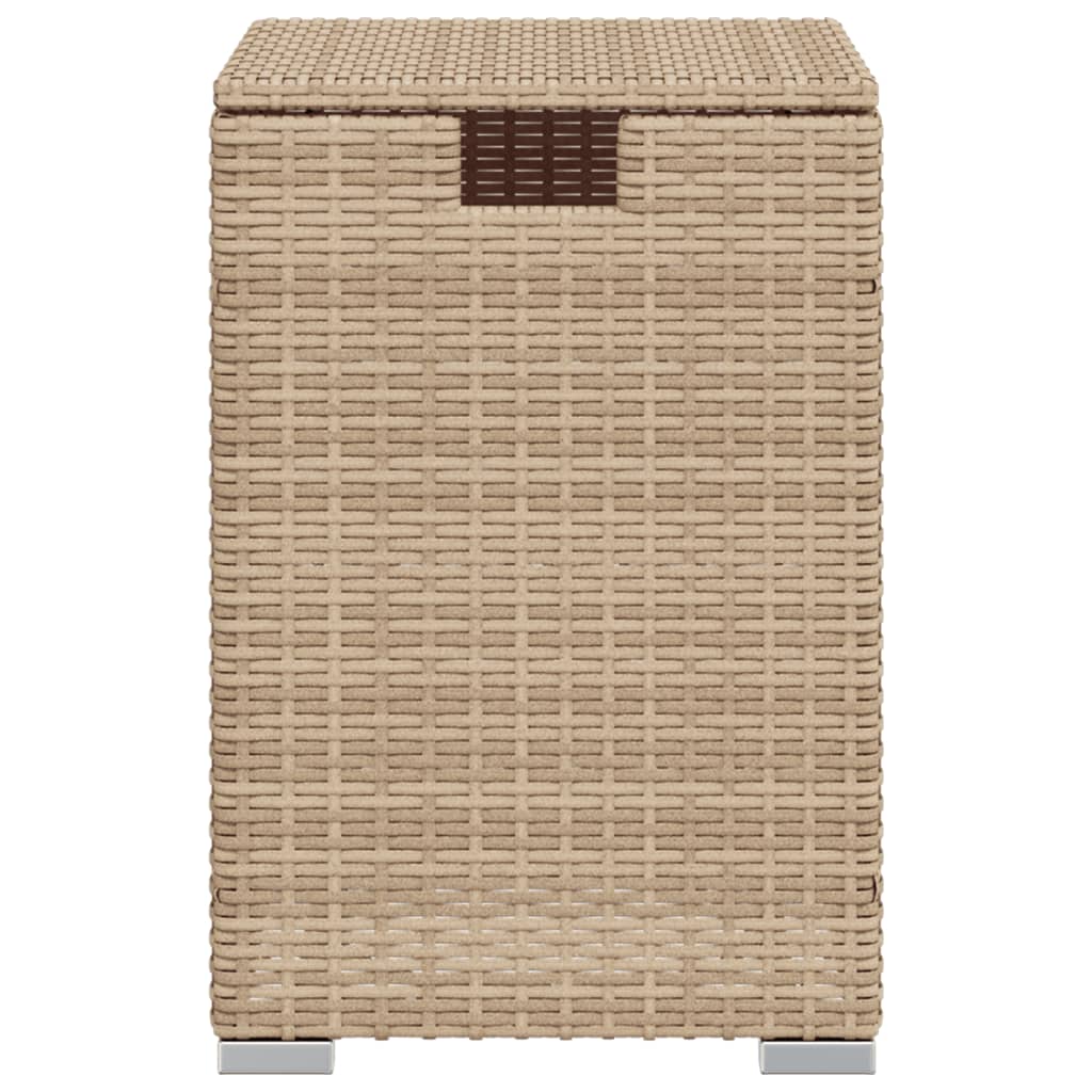 Afdekkast Voor Propaangasfles 40X40X60 Cm Poly Rattan Beige