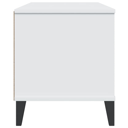 Tv-Meubel Viken Massief Grenenhout Wit