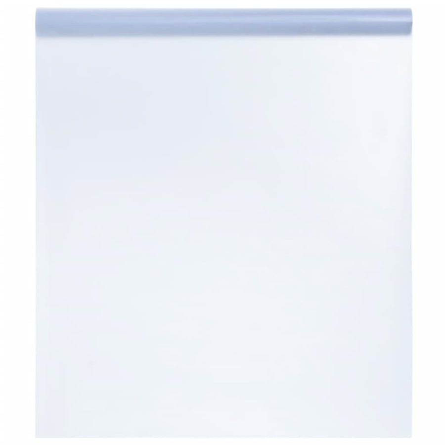 Raamfolie statisch mat grijs 45 x 2000 cm PVC
