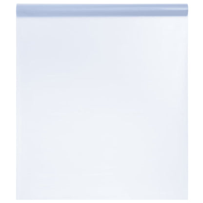 Raamfolie statisch mat grijs 90 x 500 cm PVC