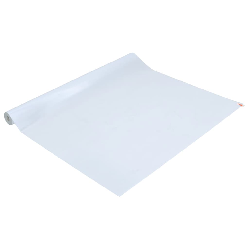 Raamfolie statisch mat wit 45x1000 cm PVC