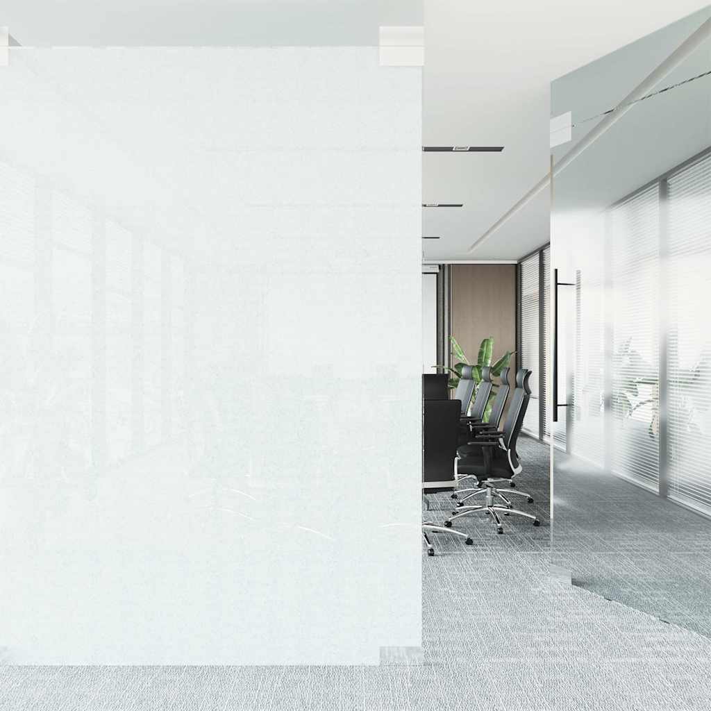 Raamfolie statisch mat wit 60x1000 cm PVC