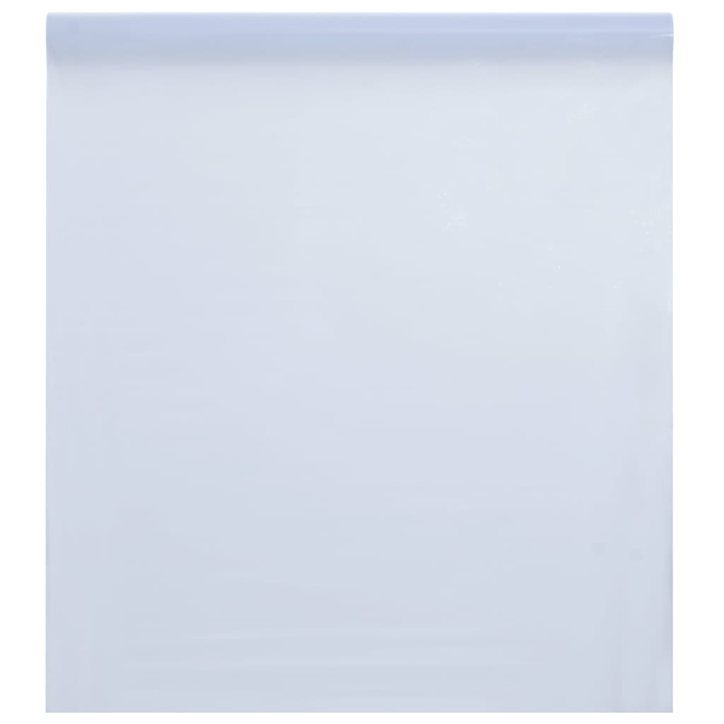 Raamfolie statisch mat wit 90x500 cm PVC