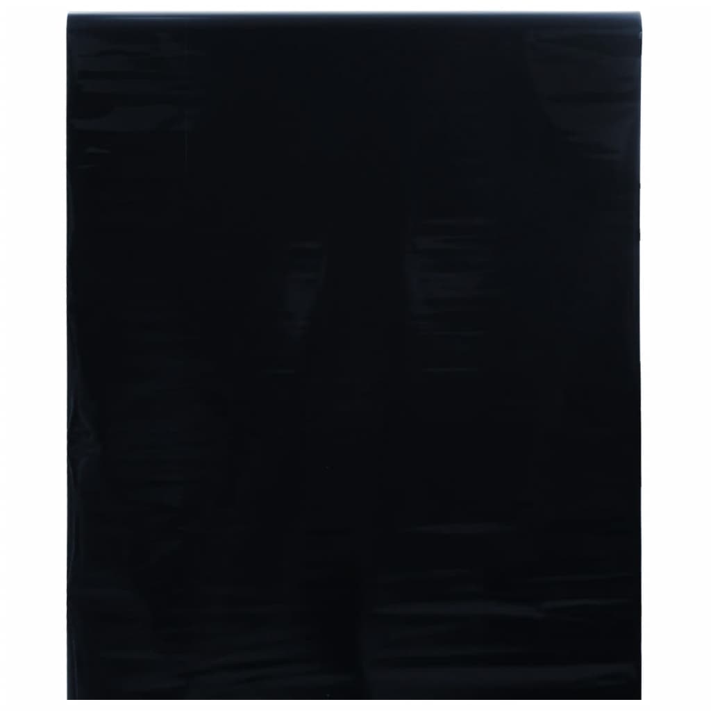 Raamfolie statisch matzwart 45x500 cm PVC