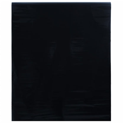 Raamfolie statisch matzwart 45x500 cm PVC