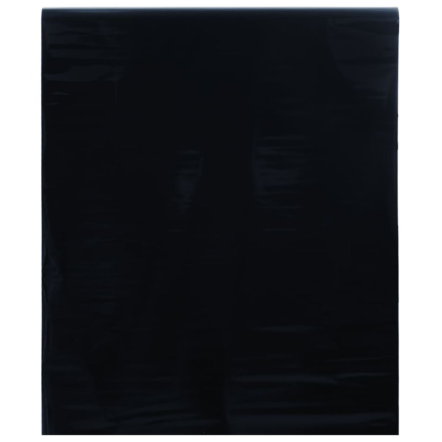 Raamfolie statisch matzwart 45 x 1000 cm PVC