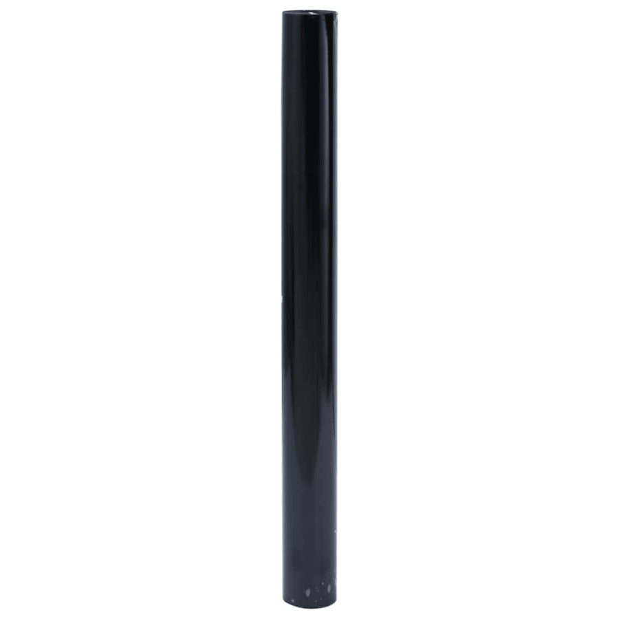 Raamfolie statisch matzwart 45 x 1000 cm PVC