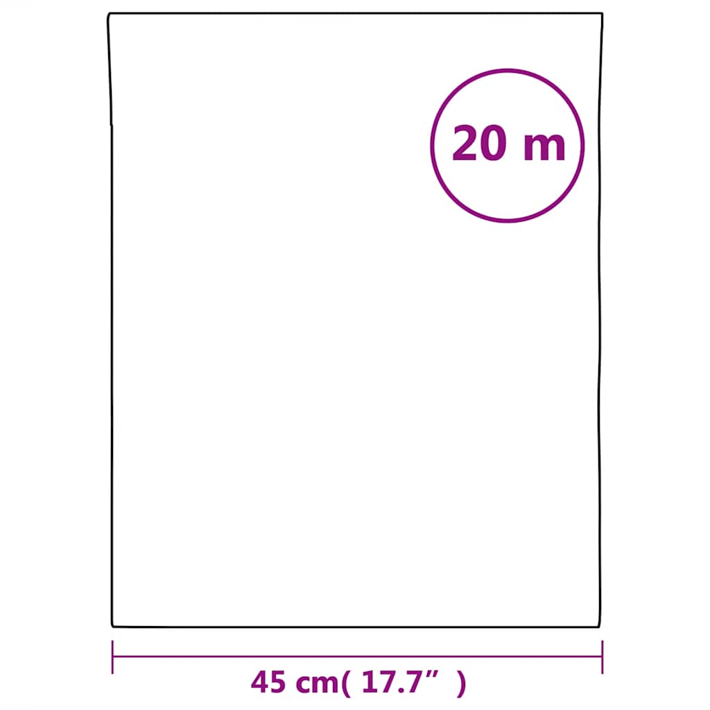 Raamfolie statisch matzwart 45 x 2000 cm PVC
