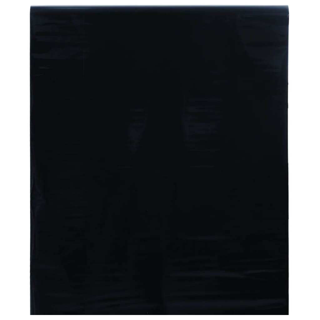 Raamfolie statisch matzwart 60 x 1000 cm PVC