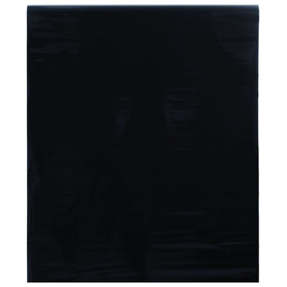 Raamfolie statisch matzwart 60 x 1000 cm PVC